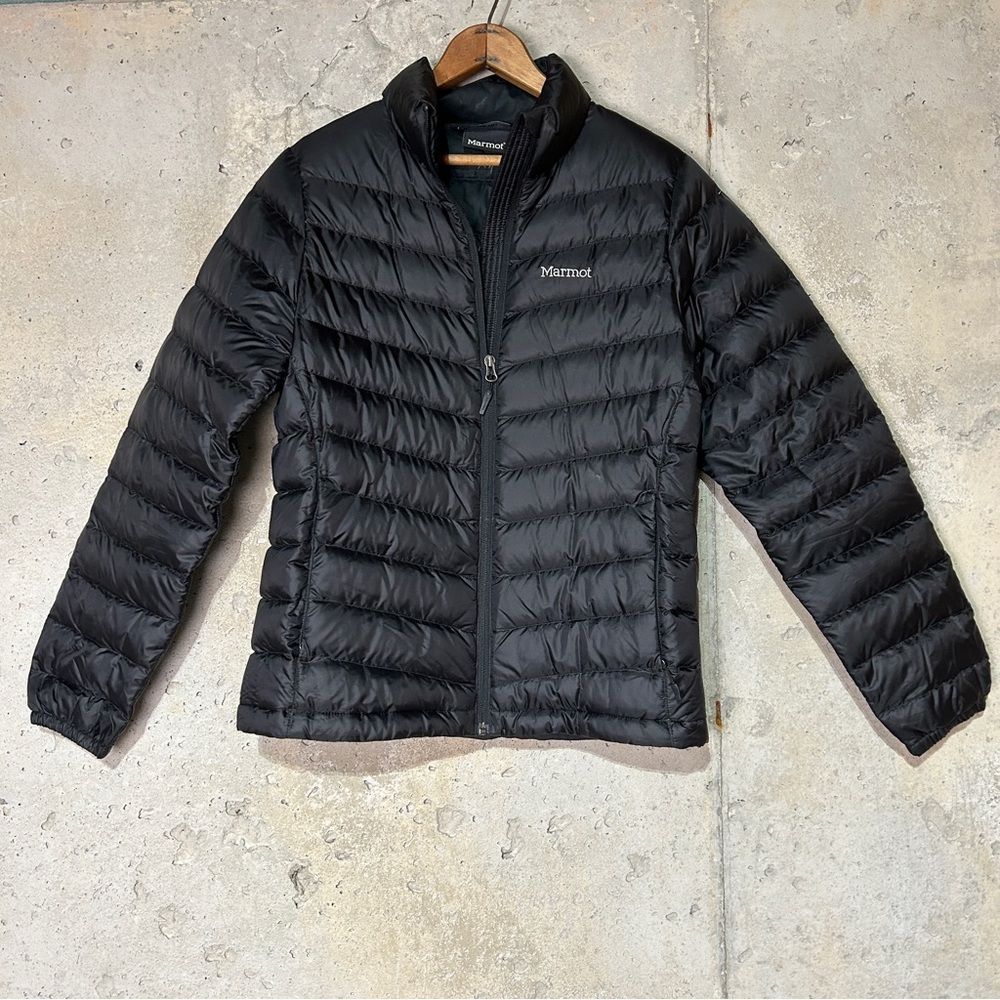 Marmot black Jena 700 down jacket women’s medium